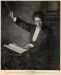 105684 Portret van Joseph Wilhelm Mengelberg, geboren Utrecht 1871, dirigent van het Concertgebouworkest te Amsterdam, ...
